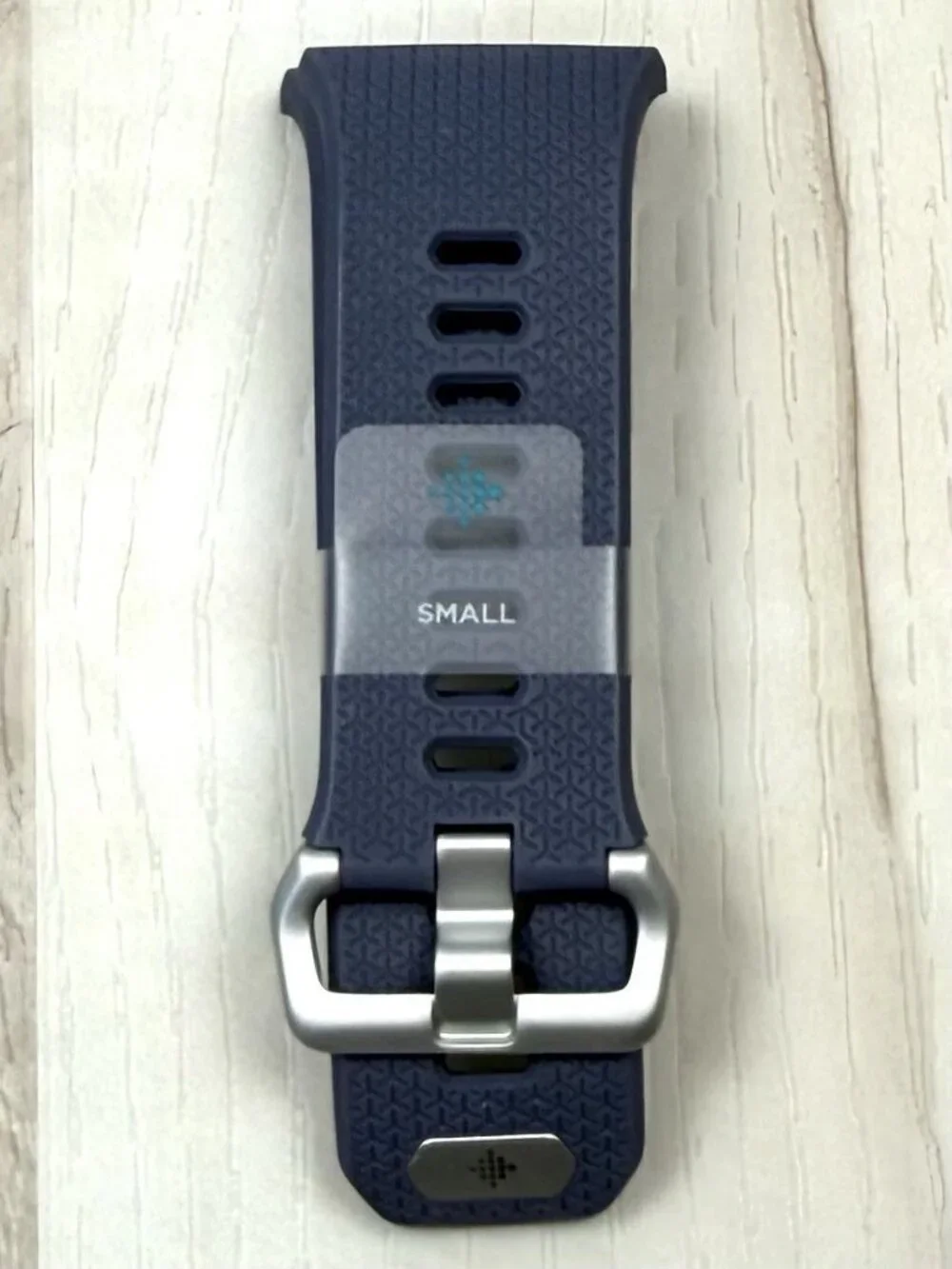 OEM Genuine FITBIT Ionic SMALL Slate Blue Rubber Watchband Strap Wristband NEW